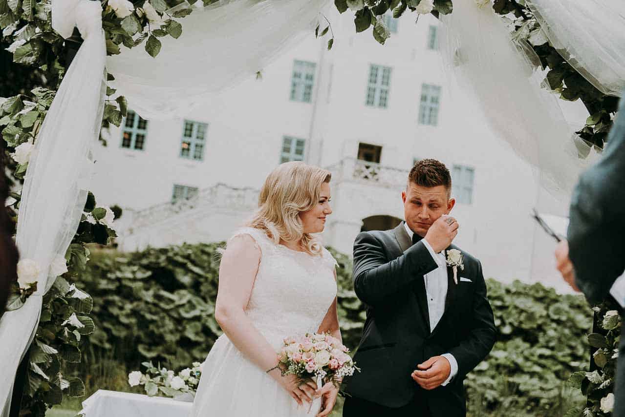 Bryllup og fest i Nordsjælland.