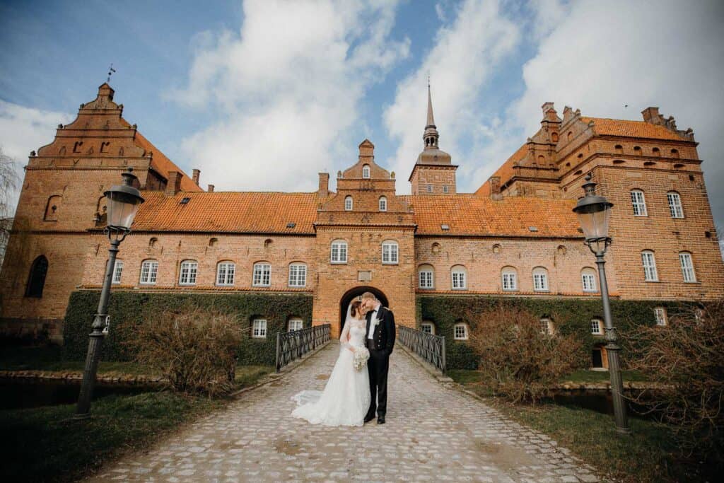 Den perfekte bryllupsfotografering på Holckenhavn Slot
